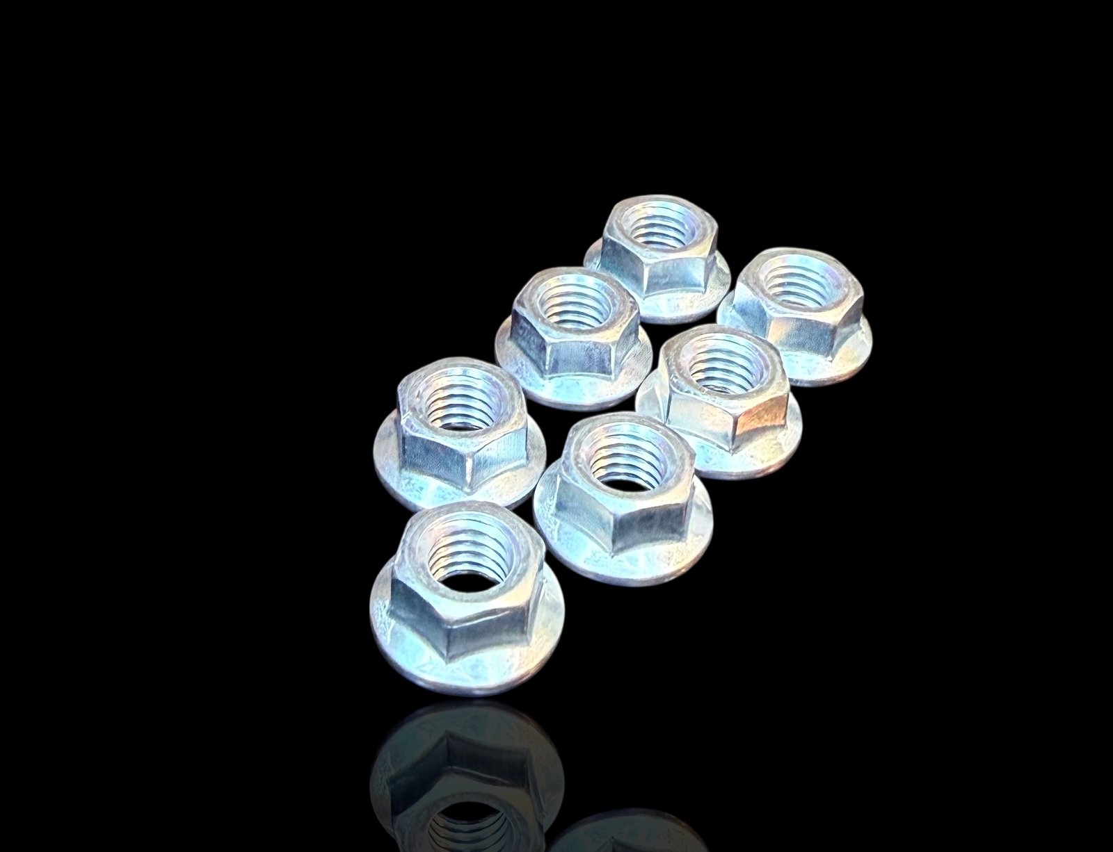 1-Set Honda 94050-08080 Nut, Flange (8MM)