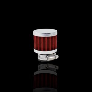 Vibrant Performance Crankcase Breather Filter w/ Chrome Cap 1/2" (12mm)